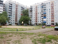 Novokuznetsk, Zorge st, 房屋 44. 公寓楼
