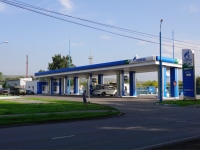 Novokuznetsk, fuel filling station "Газпром", Lenin st, house 161