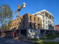 Киров, улица Горбачёва, дом 18. строящееся здание