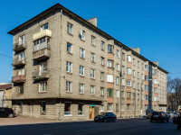 , Vyborgskaya st, house 40. Apartment house