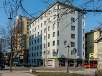 Vyborg, Krepostnaya st, 房屋 49. 公寓楼