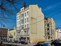 Vyborg, Lenin avenue, 房屋 16. 公寓楼