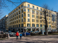 Vyborg, Lenin avenue, 房屋 18. 公寓楼