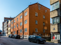 Vyborg, st Nekrasov, house 8. Apartment house