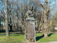 Vyborg, monument Микаэль АгриколаPionerskaya st, monument Микаэль Агрикола