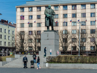 Vyborg, monument Ленину В.И.Severnaya st, monument Ленину В.И.
