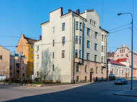 Vyborg, Turgenev st, house 5. Apartment house