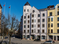 Vyborg, Suvorov avenue, house 25. Apartment house
