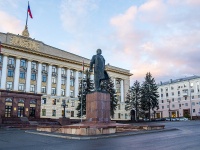 Липецк, площадь Ленина - Соборная. памятник Ленину В.И.