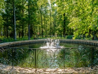 Химки, фонтан в городском парке 