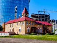 соседний дом: ул. Панфилова, дом 20 с.1. церковь евангельских христиан-баптистов на Бутаковском заливе