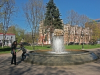 Balashikha, Lenin avenue, fountain 