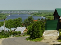 Kashira, Sovetskaya st, вид на реку Ока 