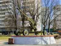 Видное, памятник Зенитное орудиеЛенинского Комсомола проспект, памятник Зенитное орудие