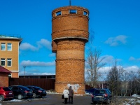 Можайск, улица Урицкого (пос. Уваровка). уникальное сооружение Заброшенная водонапорная башня 
