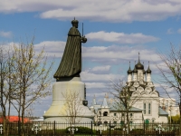 Мытищи, улица Центральная. памятник Николаю II