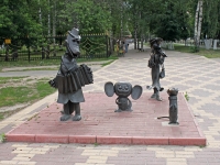 Ramenskoye, st Guriev. sculpture composition