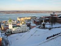 Nizhny Novgorod, temple РОЖДЕСТВА ИОАННА ПРЕДТЕЧИ, Ivanovsky s'yezd st, house 1Б