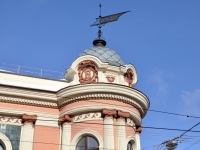 Nizhny Novgorod, sample of architecture Доходный дом купца Н.А. Бугрова, Rozhdestvenskaya st, house 27