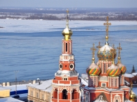 Nizhny Novgorod, cathedral ПРЕСВЯТОЙ БОГОРОДИЦЫ, Rozhdestvenskaya st, house 34А