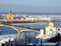 Нижний Новгород, улица Советская. мост Канавинский