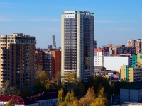 Novosibirsk, Shamshynykh st, house 55. building under construction