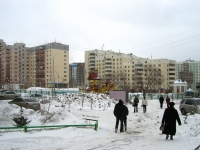 Новосибирск, Горский микрорайон, дом 50. жилой дом с магазином