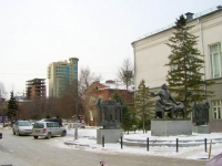 Novosibirsk, monument М.И. ГлинкеSovetskaya st, monument М.И. Глинке