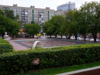 新西伯利亚市, Chelyuskintsev st, 喷泉 