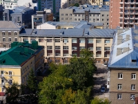 Novosibirsk, hotel "Октябрьская", Krasny Blvd, house 42А
