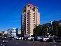 Новосибирск, Красный проспект, дом 42А. гостиница (отель) "Октябрьская"