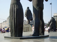 Novosibirsk, monument В.И. ЛенинуKrasny Blvd, monument В.И. Ленину