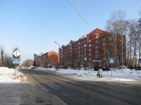 Новосибирск, улица Аникина, дом 25А. многоквартирный дом