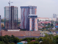 Новосибирск, улица Лескова, дом 29. многоквартирный дом