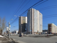 Новосибирск, улица Кирова, дом 225. многоквартирный дом