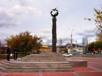 Novosibirsk, st Vladimirovskaya. monument
