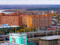Novosibirsk, Vladimirovskaya st, house 21. Apartment house