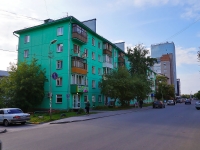 Новосибирск, улица Ленина, дом 77. многоквартирный дом