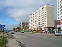 Новосибирск, улица Высоцкого, дом 34. многоквартирный дом