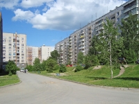 Новосибирск, улица Есенина, дом 10. многоквартирный дом