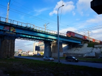 Novosibirsk, Serebrennikovskaya st, bridge 