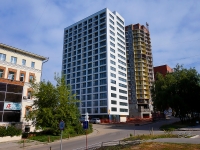 Новосибирск, улица Сакко и Ванцетти, дом 25. многоквартирный дом