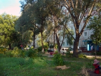 Omsk, Yaroslav Gashek st, house 1. Apartment house