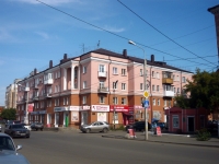 Омск, улица Гусарова, дом 28. многоквартирный дом