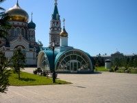 Omsk, chapel Свято-Успенского кафедрального собора, Internatsionalnaya st, house 12/1