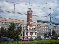 Omsk, sample of architecture Пожарная каланчаInternatsionalnaya st, sample of architecture Пожарная каланча