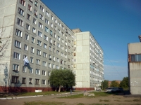 Omsk, 1st Zheleznodorozhnaya st, house 40. Apartment house