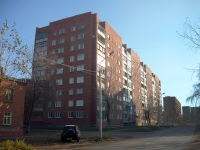 Omsk, 3rd Zheleznodorozhnaya st, house 11. Apartment house