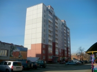 Omsk, 3rd Zheleznodorozhnaya st, house 24А. Apartment house