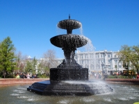 Omsk, fountain Около Администрации городаGagarin st, fountain Около Администрации города